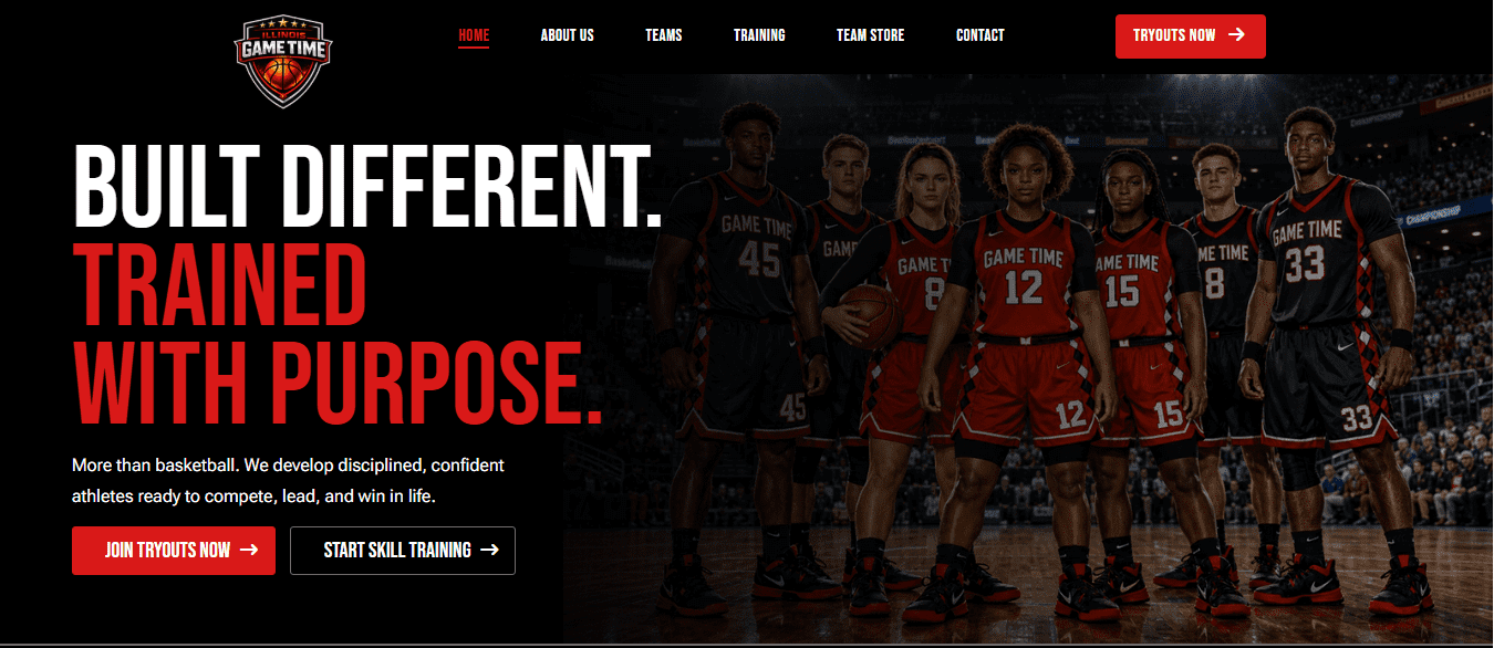 Illinois Game Time | Elite Basketball Training & Youth Teams